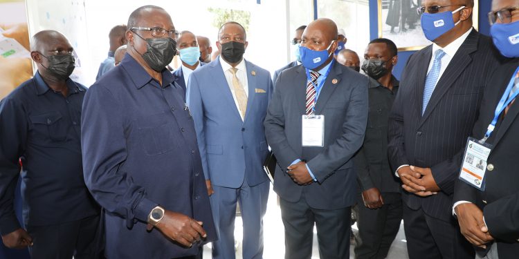 MPANGO AMUWAKILISHA RAIS SAMIA UFUNGUZI MAONYESHO YA 45 SABASABA