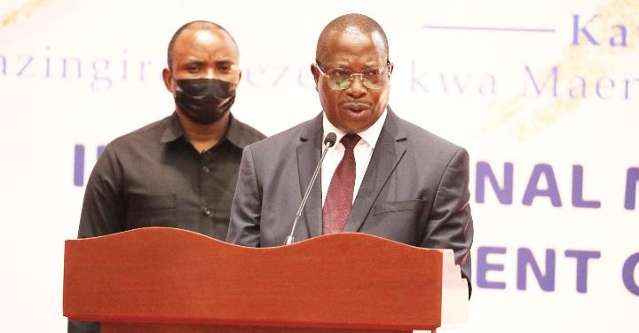 DK. MPANGO ATOA MAAGIZO TISA WIZARA YA MADINI