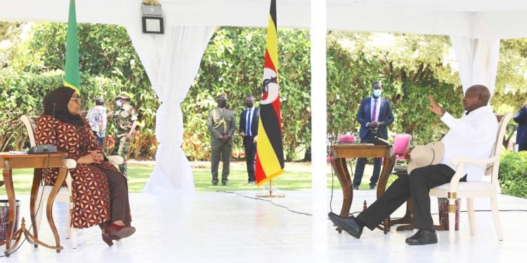 RAIS SAMIA, MUSEVENI WAFUNGUA FURSA ZA KIUCHUMI, KIBIASHARA