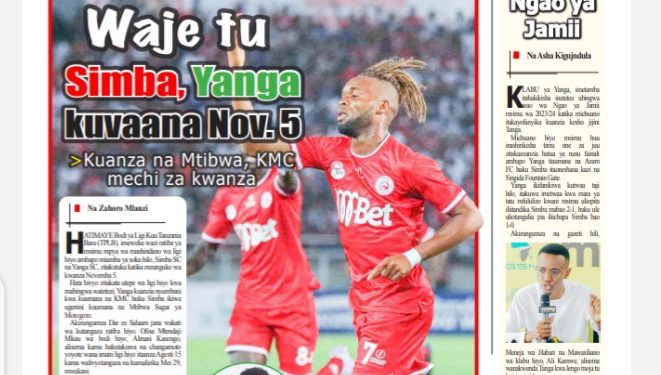 SOMA TAARIFA MBALIMBALI KUTOKA KATIKA MAGAZETI YA LEO AGOSTI 8, 2023