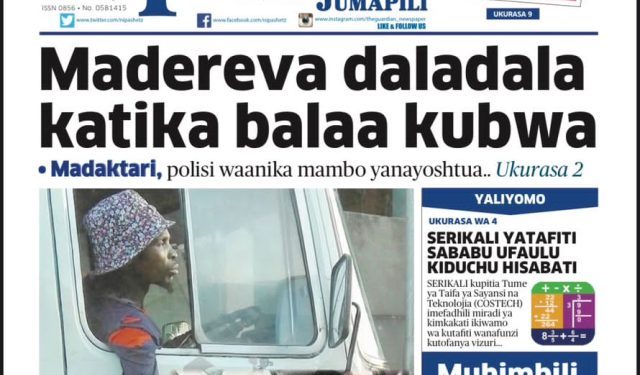 PATA TAARIFA MOTOMOTO KUTOKA KATIKA MAGAZETI YA LEO AGOSTI 27, 2023