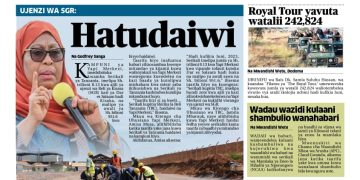 PATA TAARIFA MOTOMOTO KUTOKA KATIKA MAGAZETI YA LEO AGOSTI 17, 2023