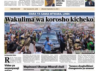 PATA TAARIFA MOTOMOTO KUTOKA KATIKA MAGAZETI YA LEO SEPTEMBA 21, 2023