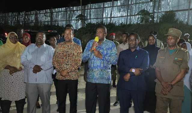 MH HEMED AKAGUA MIRADI YA UJENZI WA MASOKO MWANAKWEREKWE NA JUMBI