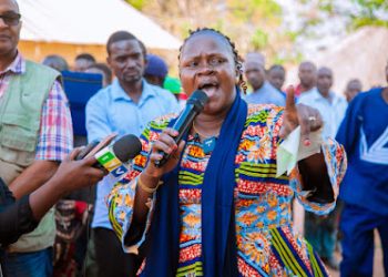 WAZIRI KAPINGA AWASHA UMEME KWA MARA YA KWANZA LITUMBANDYOSI MBINGA