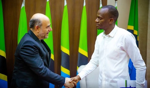 MHE. BYABATO AFANYA MAZUNGUMZO NA BALOZI WA IRAN NCHINI