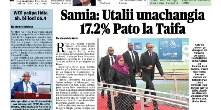 PATA TAARIFA MOTOMOTO KUTOKA KATIKA MAGAZETI YA LEO NOV 3, 2023