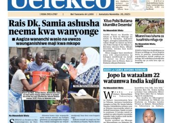 PATA TAARIFA MOTOMOTO KUTOKA KATIKA MAGAZETI YA LEO NOVEMBA 20, 2023