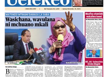 PATA TAARIFA MOTOMOTO KUTOKA KATIKA MAGAZETI YA LEO NOVEMBA 24, 2023