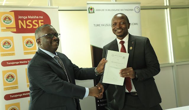 NSSF YAINGIA MKATABA NA TUME YA USULUHISHI NA UAMUZI {CMA} ILI  KUONGEZA UFANISI