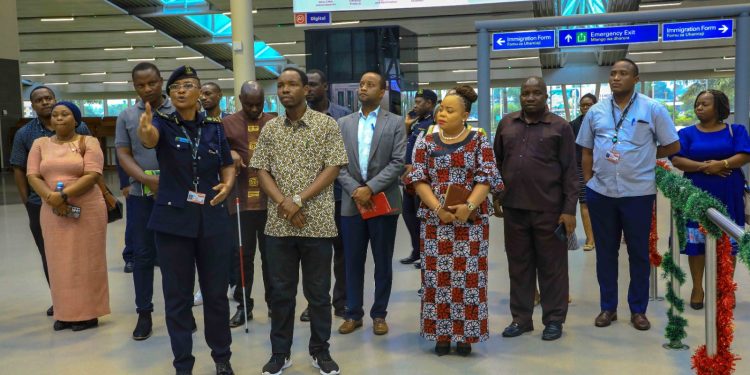 ULINZI WA MIPAKA YA NCHI, VIWANJA VYA NDEGE NI SALAMA-MHE KATAMBI