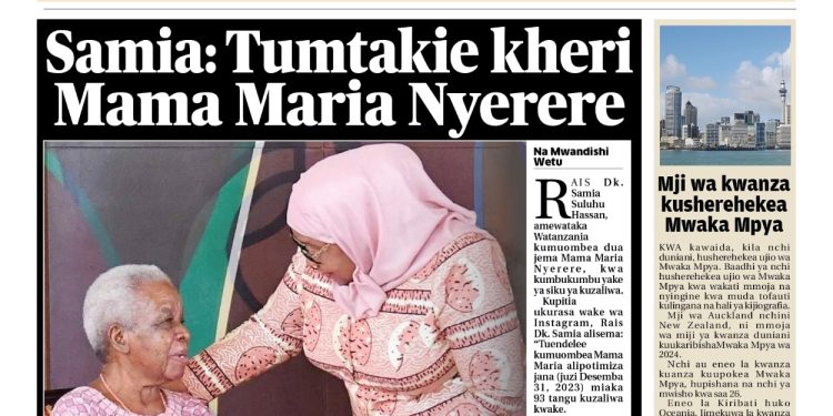 PATA TAARIFA MOTOMOTO KUTOKA KATIKA MAGAZETI YA LEO JANUARI 2, 2023