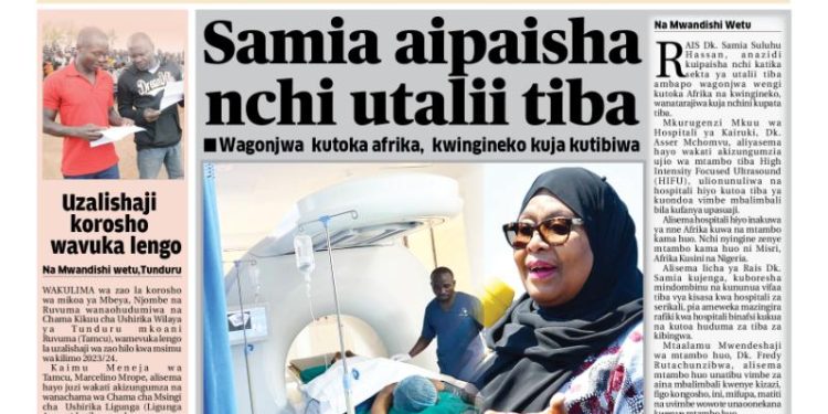 PATA TAARIFA MOTOMOTO KUTOKA KATIKA MAGAZETI YA LEO JANUARI 8, 2024