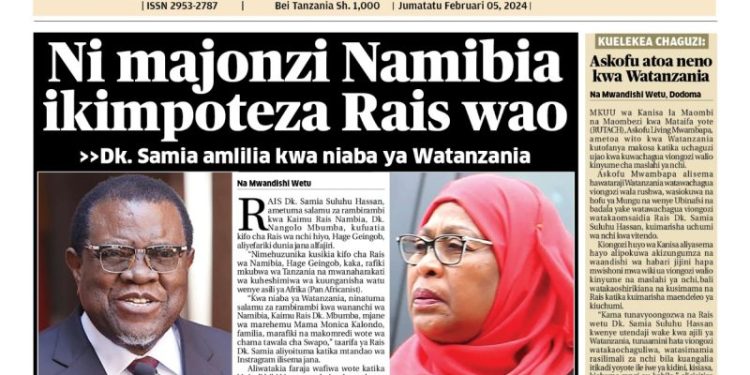 PATA TAARIFA MOTOMOTO KUTOKA KATIKA MAGAZETI YA LEO FEBRUARI 5, 2023