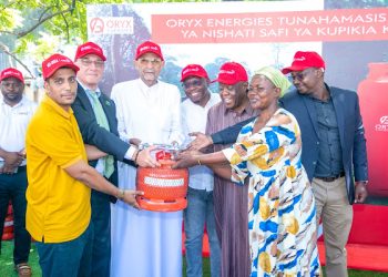 ORYX GAS KUFUNGA MTAMBO MKUBWA FERI WA NISHATI YA GESI YA KUPIKIA