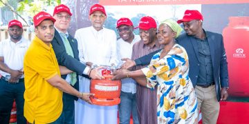 ORYX GAS KUFUNGA MTAMBO MKUBWA FERI WA NISHATI YA GESI YA KUPIKIA