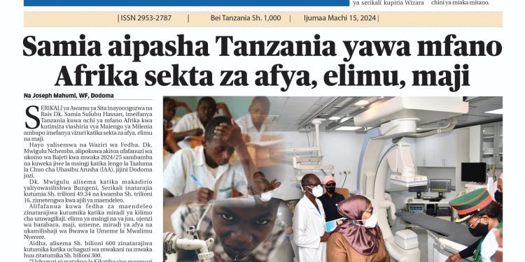 PATA TAARIFA MOTOMOTO KUTOKA KATIKA MAGAZETI YA LEO MACHI 15, 2024