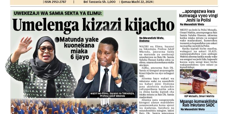 PATA TAARIFA MOTOMOTO KUTOKA KATIKA MAGAZETI YA LEO MACHI 22, 2024