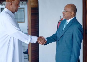 DK. MWIMYI APOKEA SALAMU ZA POLE KUTOKA KWA KOMREDI KINANA