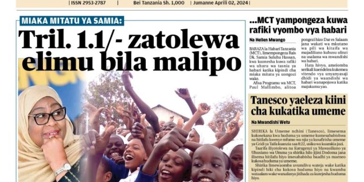 PATA TAARIFA MOTOMOTO KUTOKA KATIKA MAGAZETI YA LEO APRILI 2, 2024