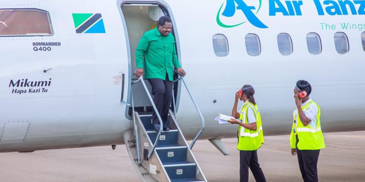 DK. NCHIMBI AWASILI KATAVI KUANZA ZIARA YA MIKOA SITA