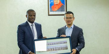 MKURUGENZI TPA AKUTANA NA KUFANYA MAZUNGUMZO NA MAKAMU WA RAIS WA COSCO