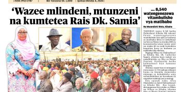 YALIYOJIRI KATIKA GAZETI LA UELEKEO LEO OKTOBA4, 2024