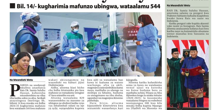 YALIYOJIRI KATIKA GAZETI LA UELEKEO LEO OKTOBA 22, 2024