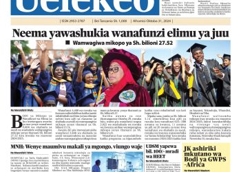 YALIYOJIRI KATIKA GAZETI LA UELEKEO LEO OKTOBA 31, 2024