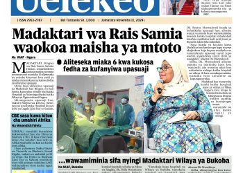 YALIYOJIRI KATIKA GAZETI LA UELEKEO LEO NOVEMBA 11, 2024